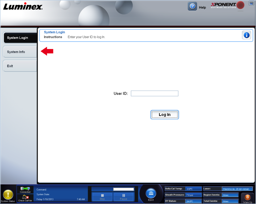 xponent42 system info