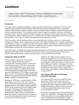 antibodybindinggpcr